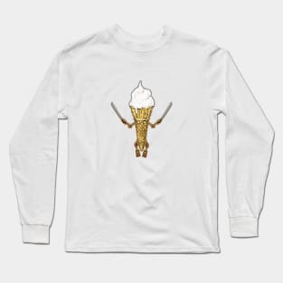 Ninja Icecream Long Sleeve T-Shirt